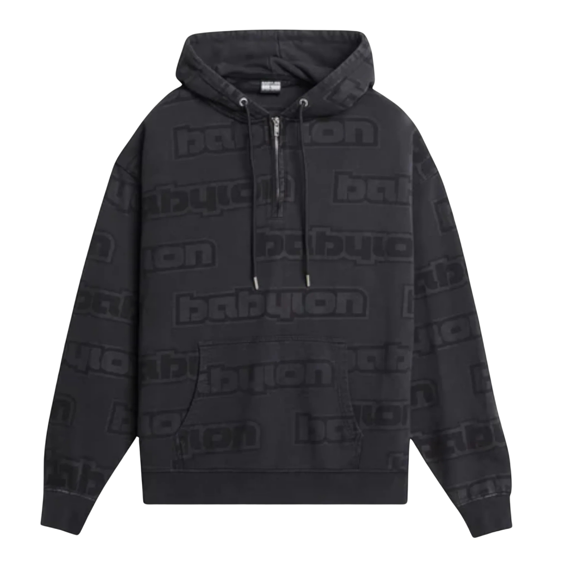 Babylon All Over Hoodie - Black
