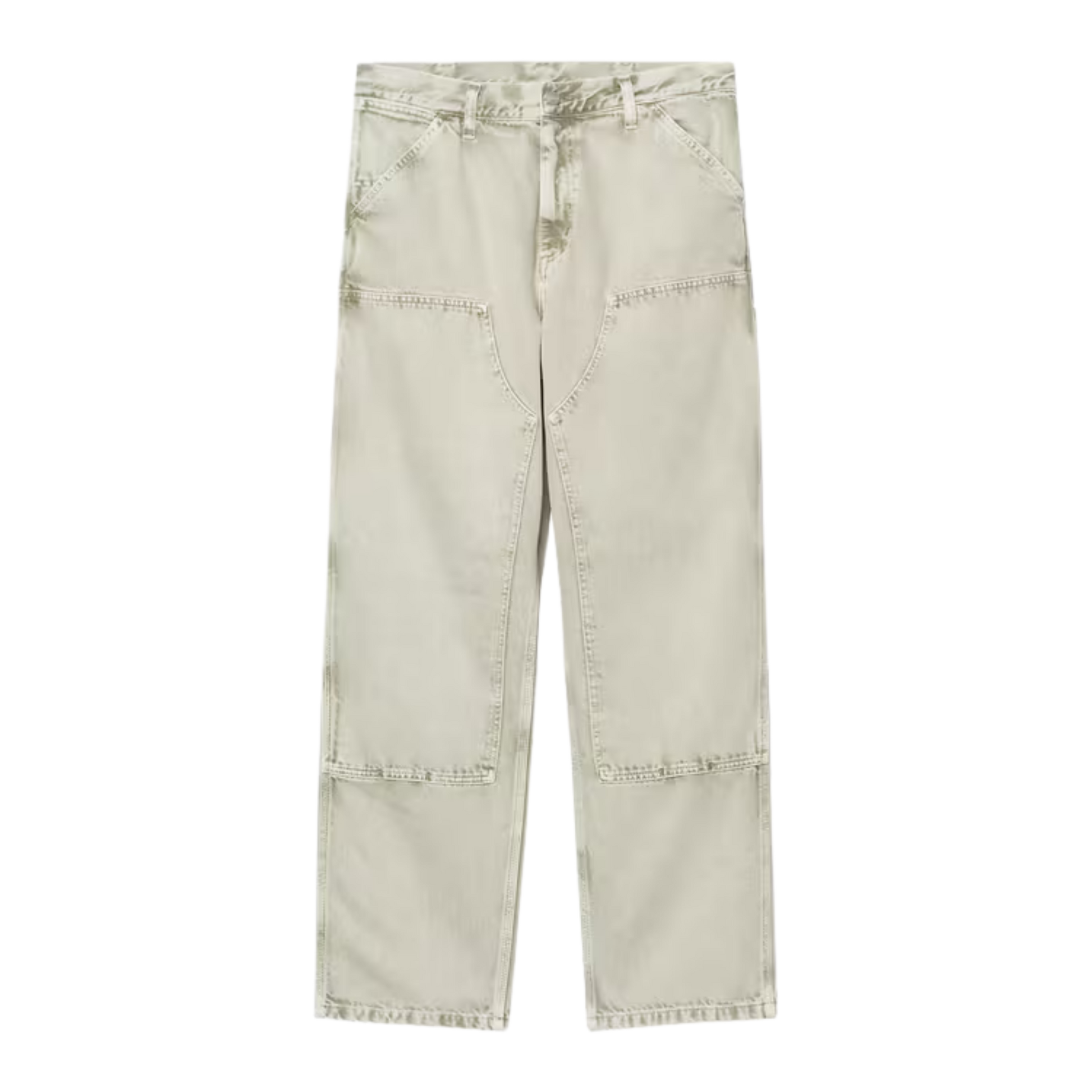 Carhartt WIP Double Knee Pant - Opuntia/Chalk Wash