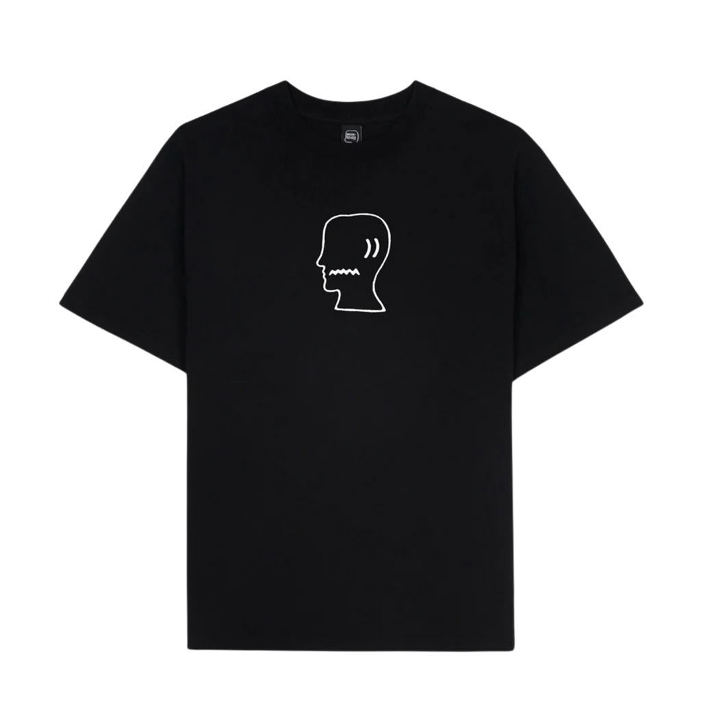 Brain Dead Logohead T-Shirt - Black