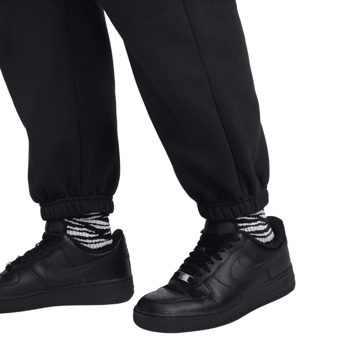 Plus - Women's Nike Sportswear Phoenix Fleece Sweatpants - Black/Sail