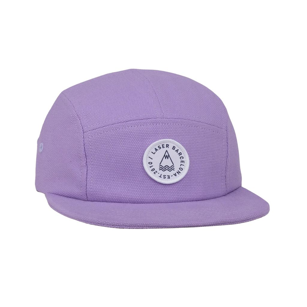 Laser Barceloneta 5 Panel Hat - Lavender