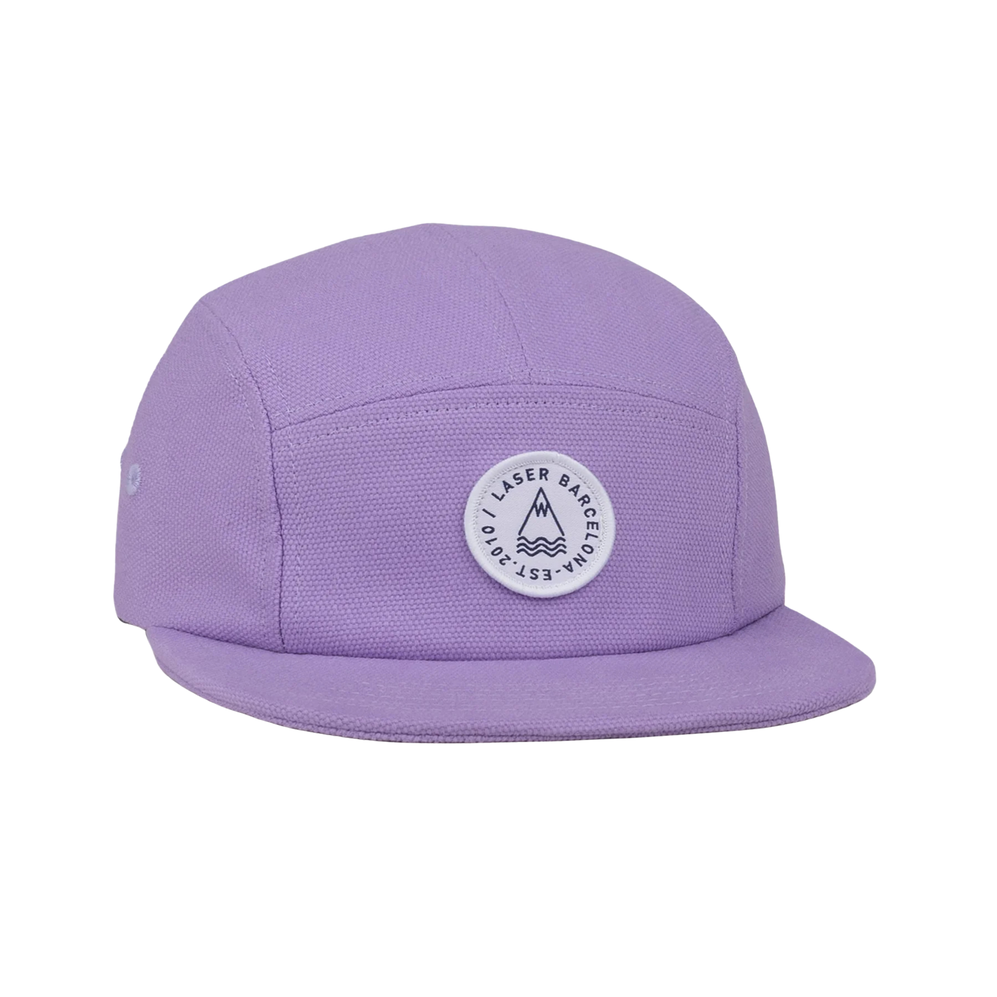 Laser Barceloneta 5 Panel Hat - Lavender