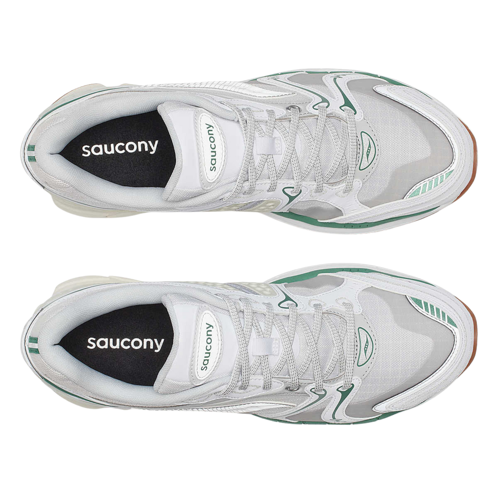 Men's Saucony ProGrid Triumph 4 - Light Tan/Green