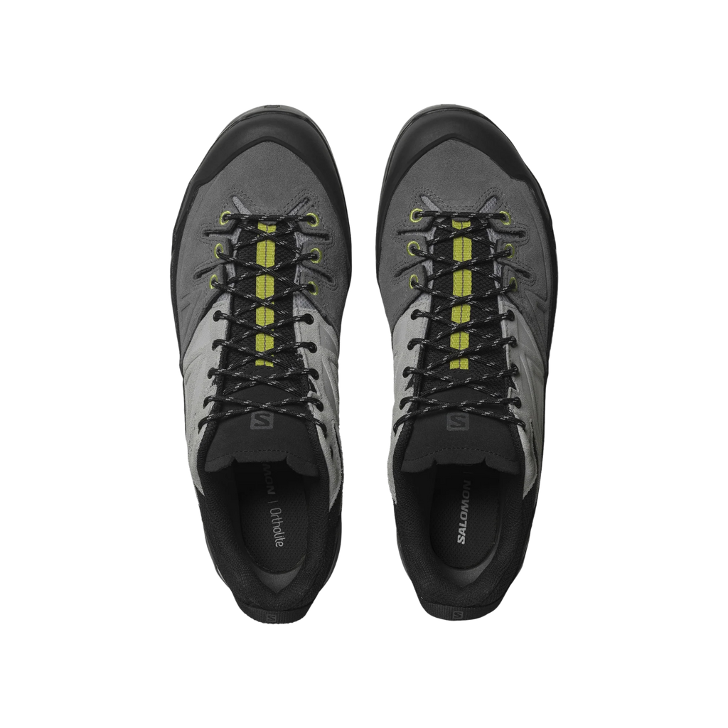 Salomon X-ALP Leather - Black/Castlerock/Dark Citron