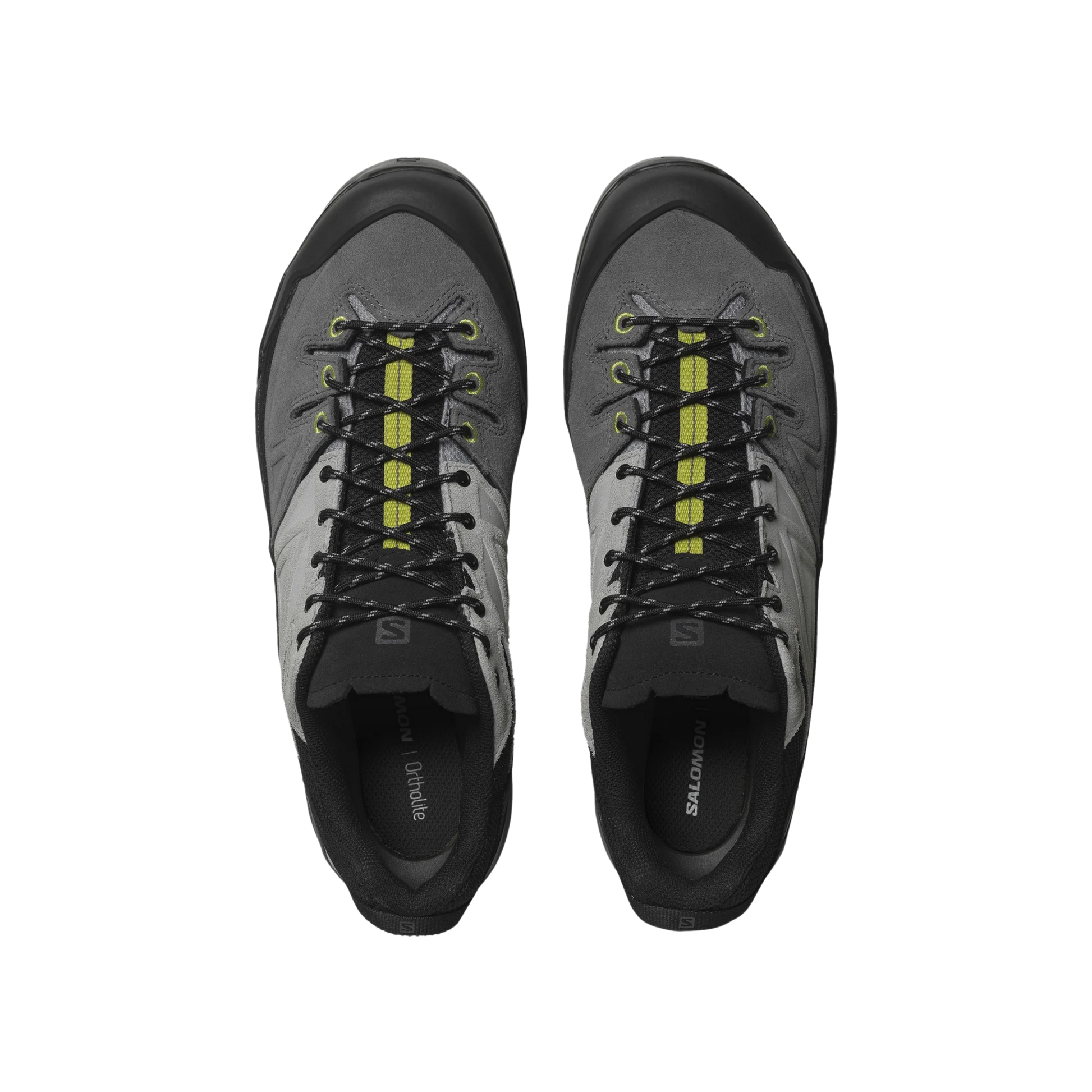 Salomon X-ALP Leather - Black/Castlerock/Dark Citron