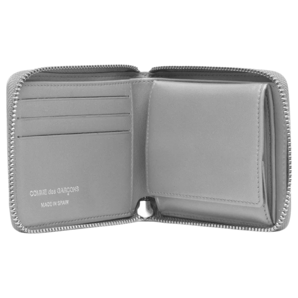 COMME des GARÇONS WALLETS Polka Dots Printed Wallet - Grey