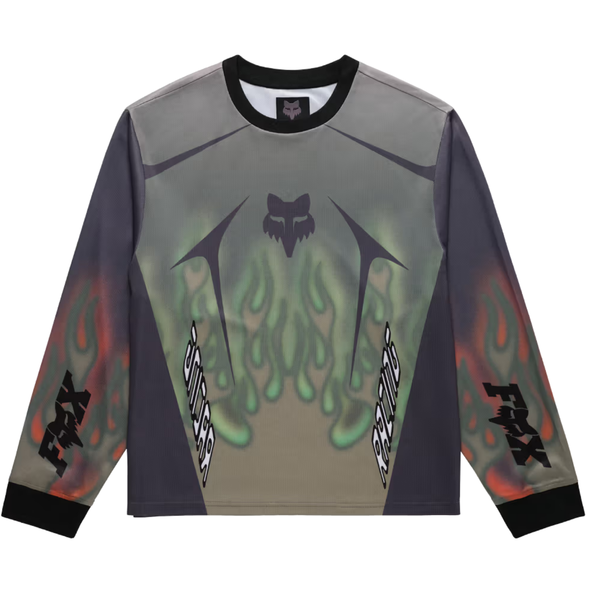FOX LAB Inferno Jersey - Olive Green