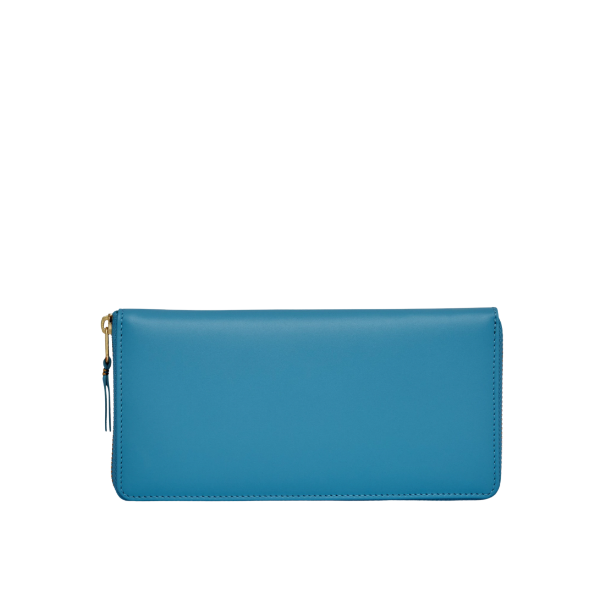 COMME des GARÇONS WALLETS Large Full Zip Leather Wallet - Light Blue