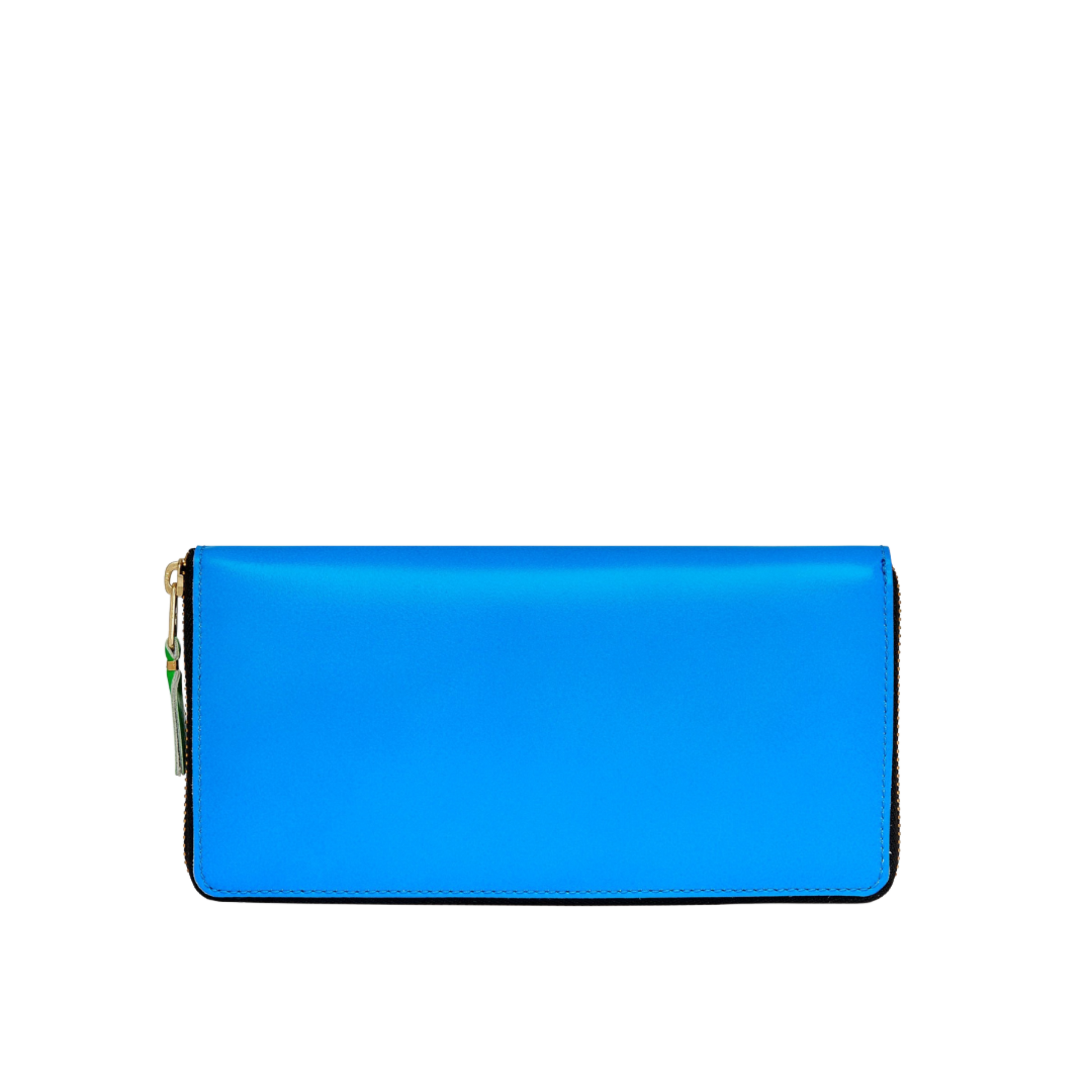 COMME des GARÇONS WALLETS Large SUPER FLUO Leather Wallet - Blue