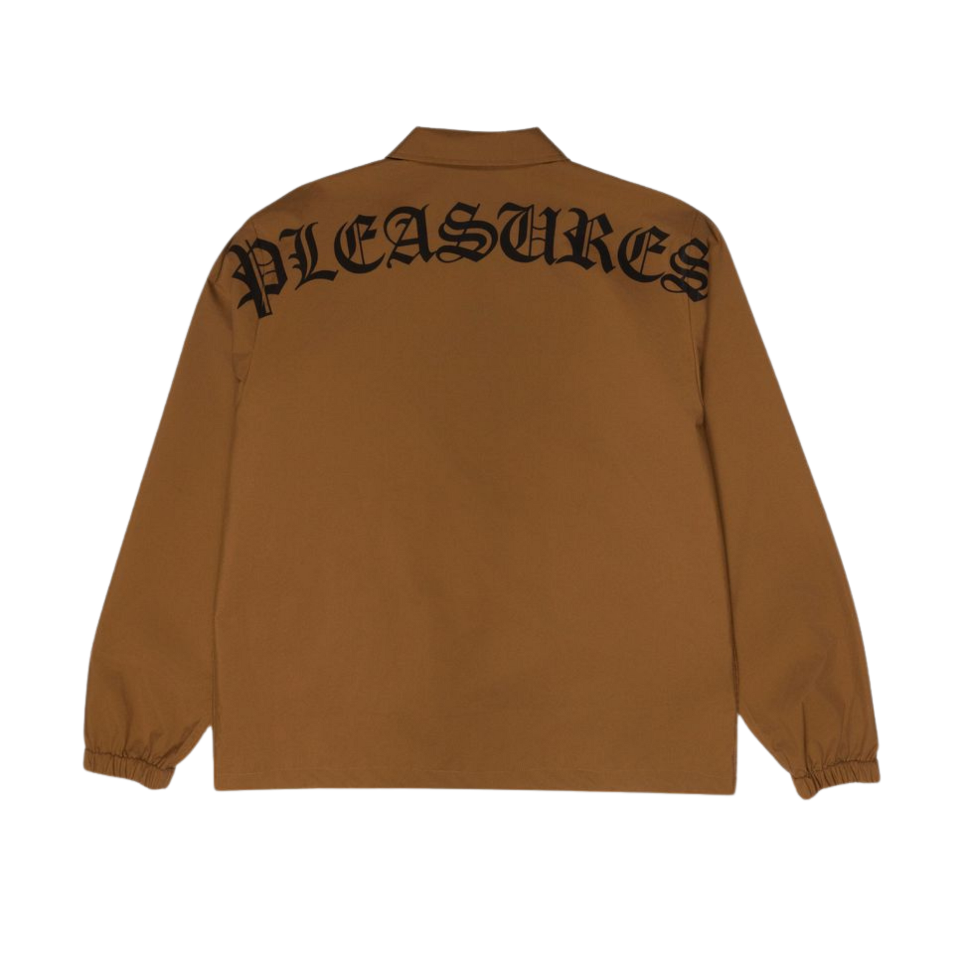 Pleasures Neural Coach Jacket - Brown