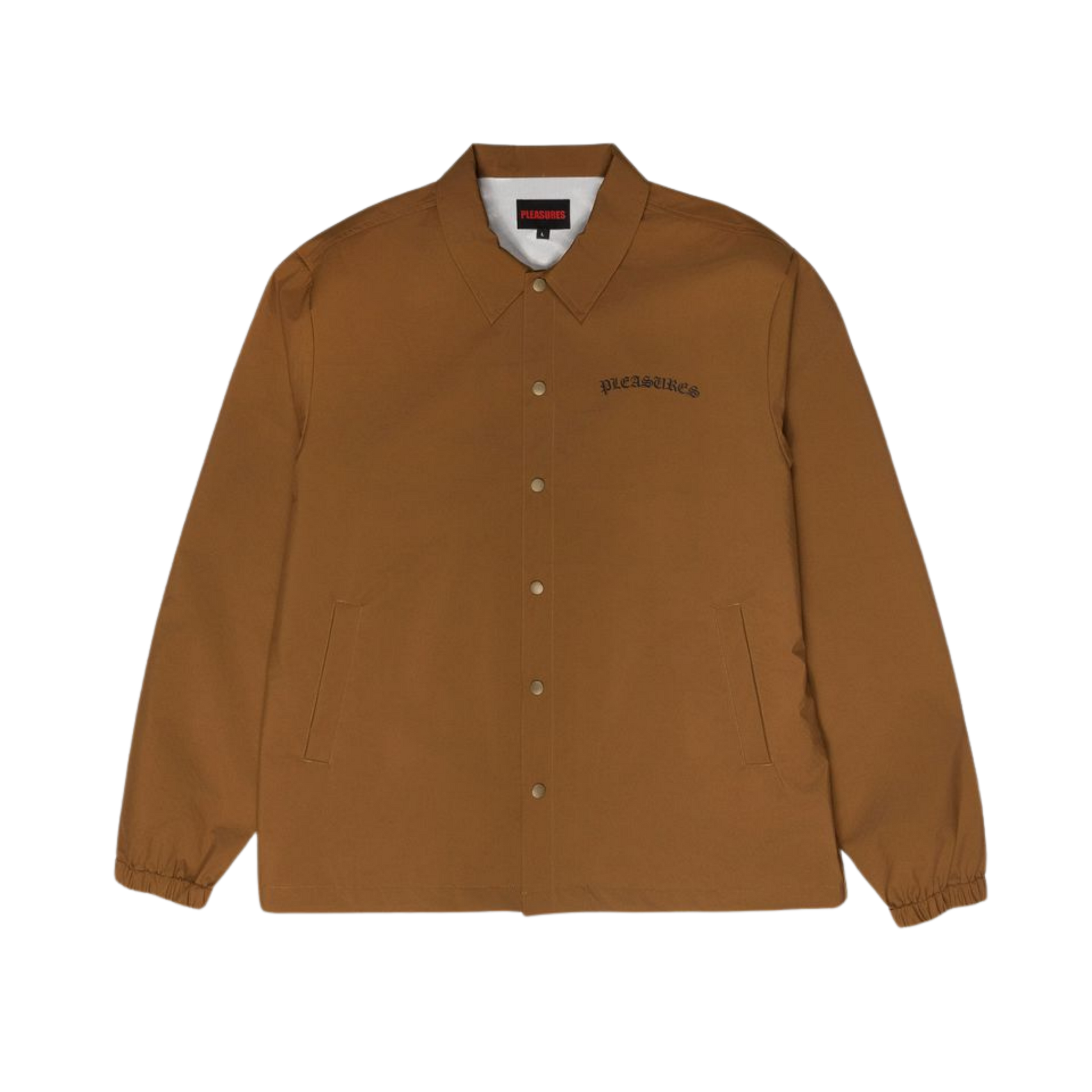 Pleasures Neural Coach Jacket - Brown