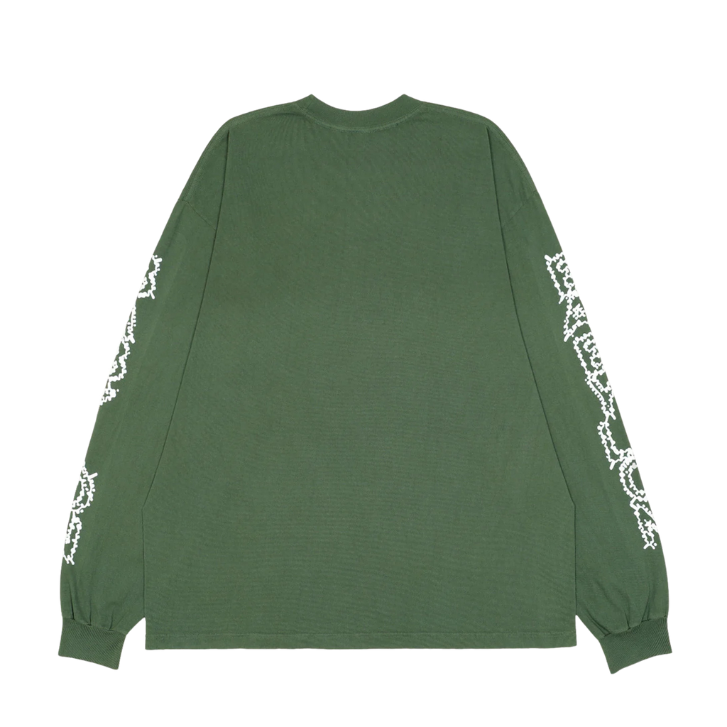 Babylon Black Rainbow Long Sleeve T-Shirt - Green