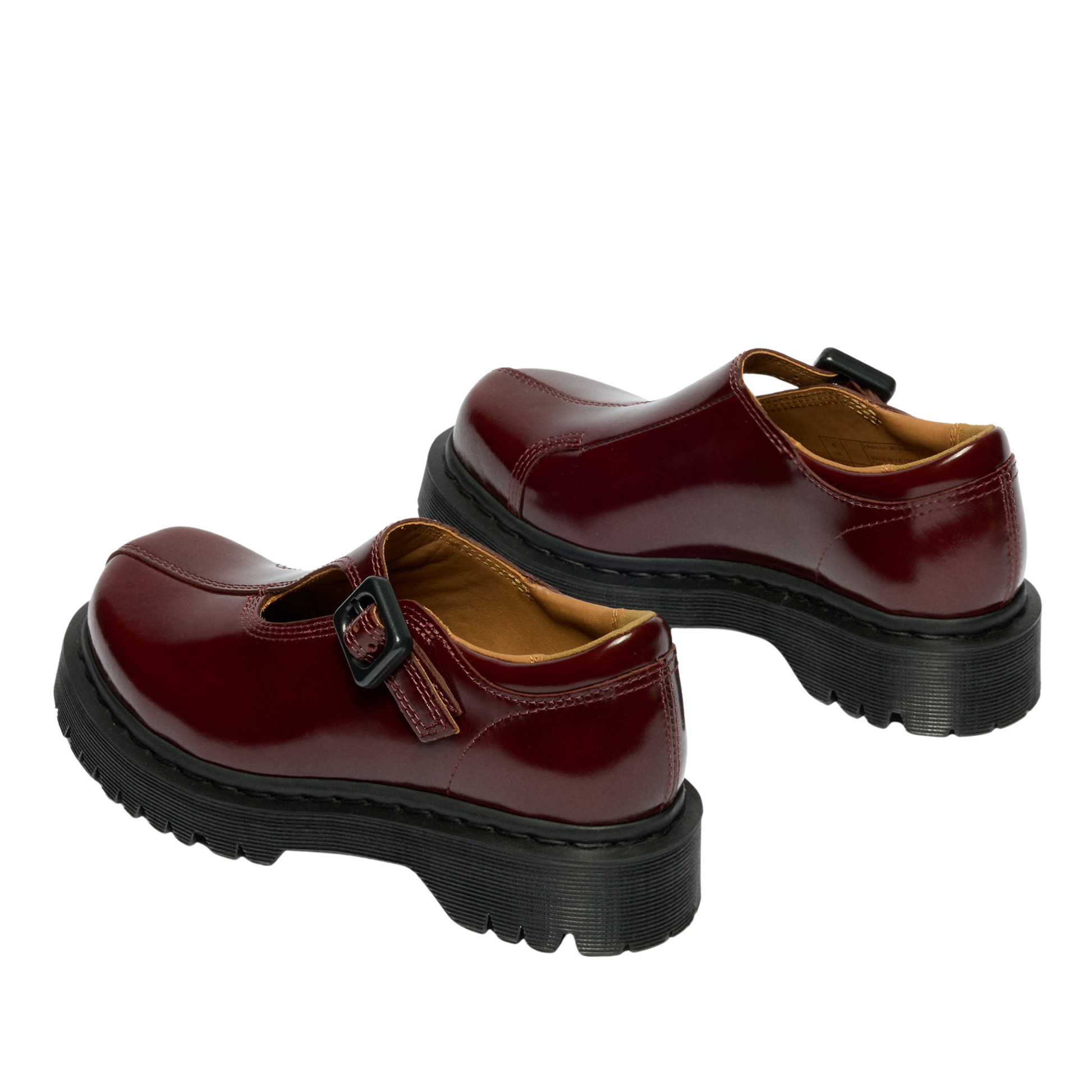 Dr. Martens Rejena MJ - Cherry Red/Laquered Leather