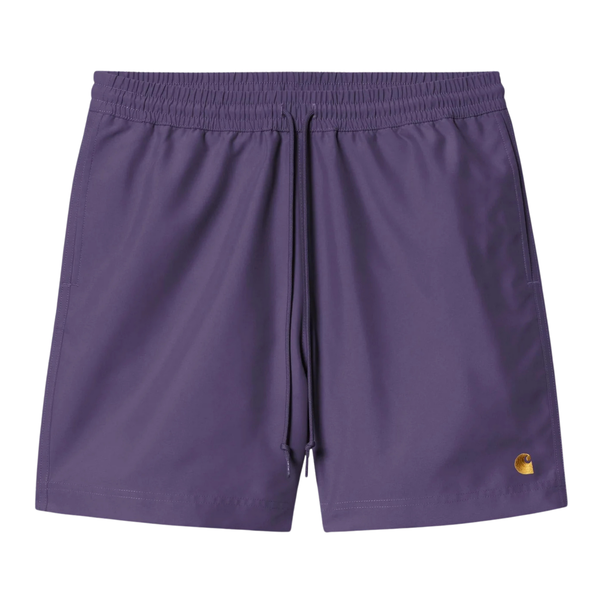 Men's Carhartt WIP Chase Swim Trunks - Shady Purple/Gold