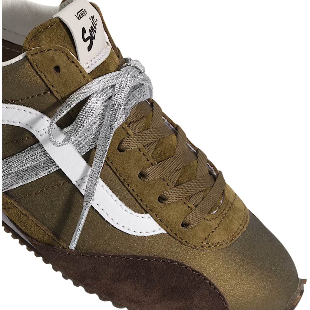 Women's Vans OTW LX SLP Trainer - Pig Suede Olive