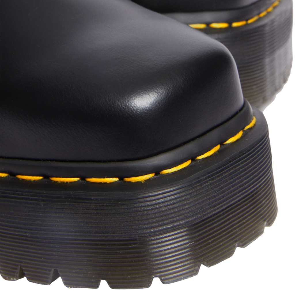 Dr. Martens 1461 Quad Squared - Black Polished Smooth Leather