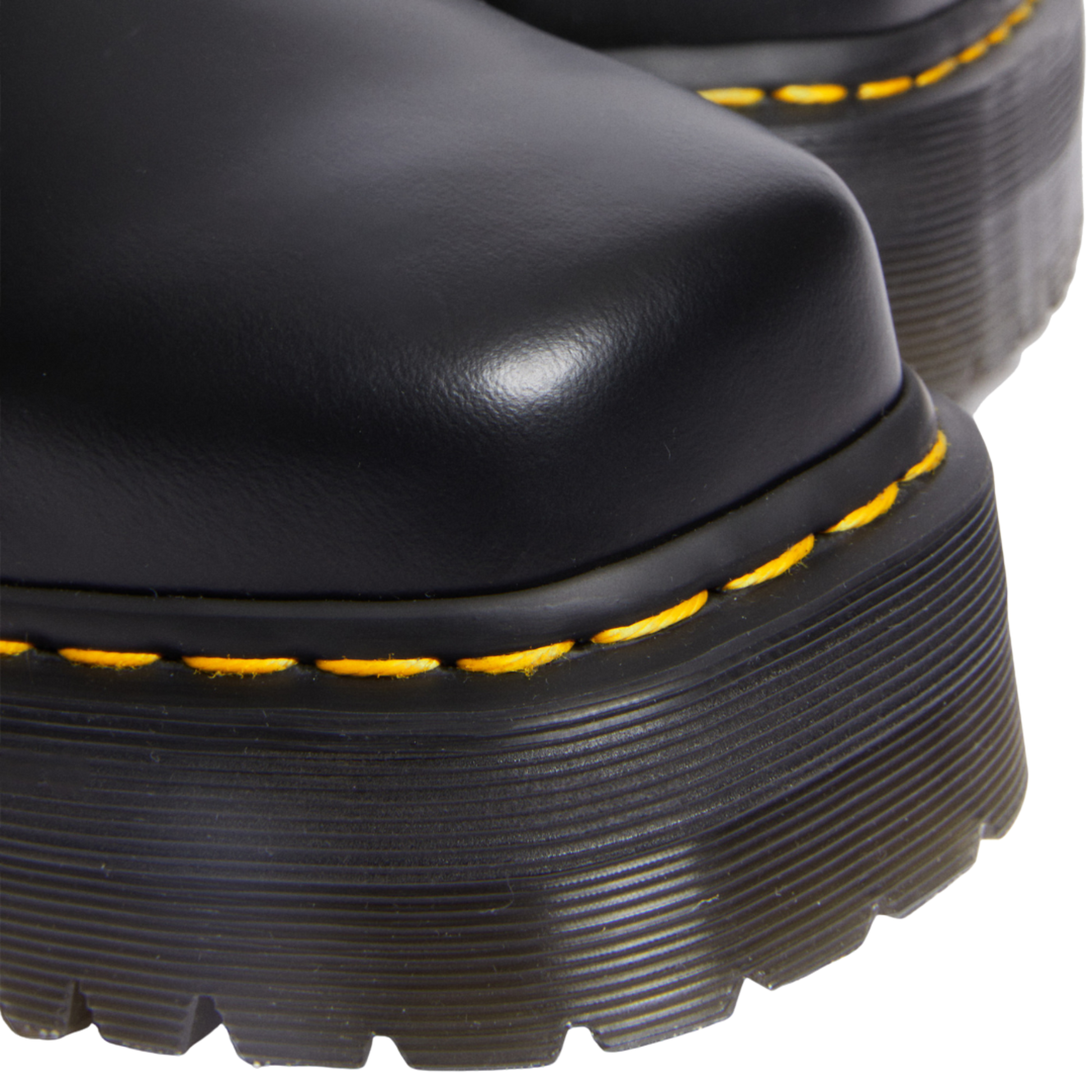 Dr. Martens 1461 Quad Squared - Black Polished Smooth Leather
