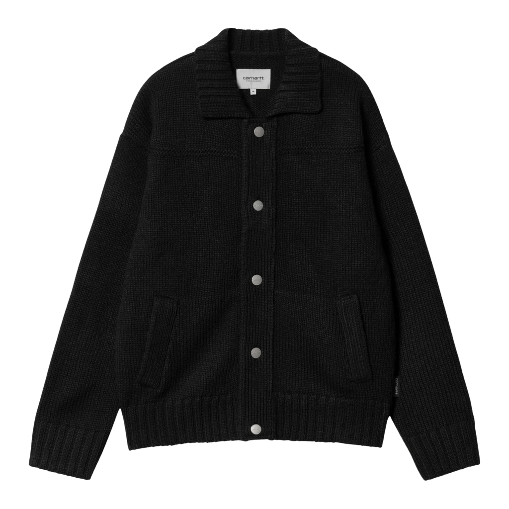 Carhartt WIP Sante Fe Cardigan - Black