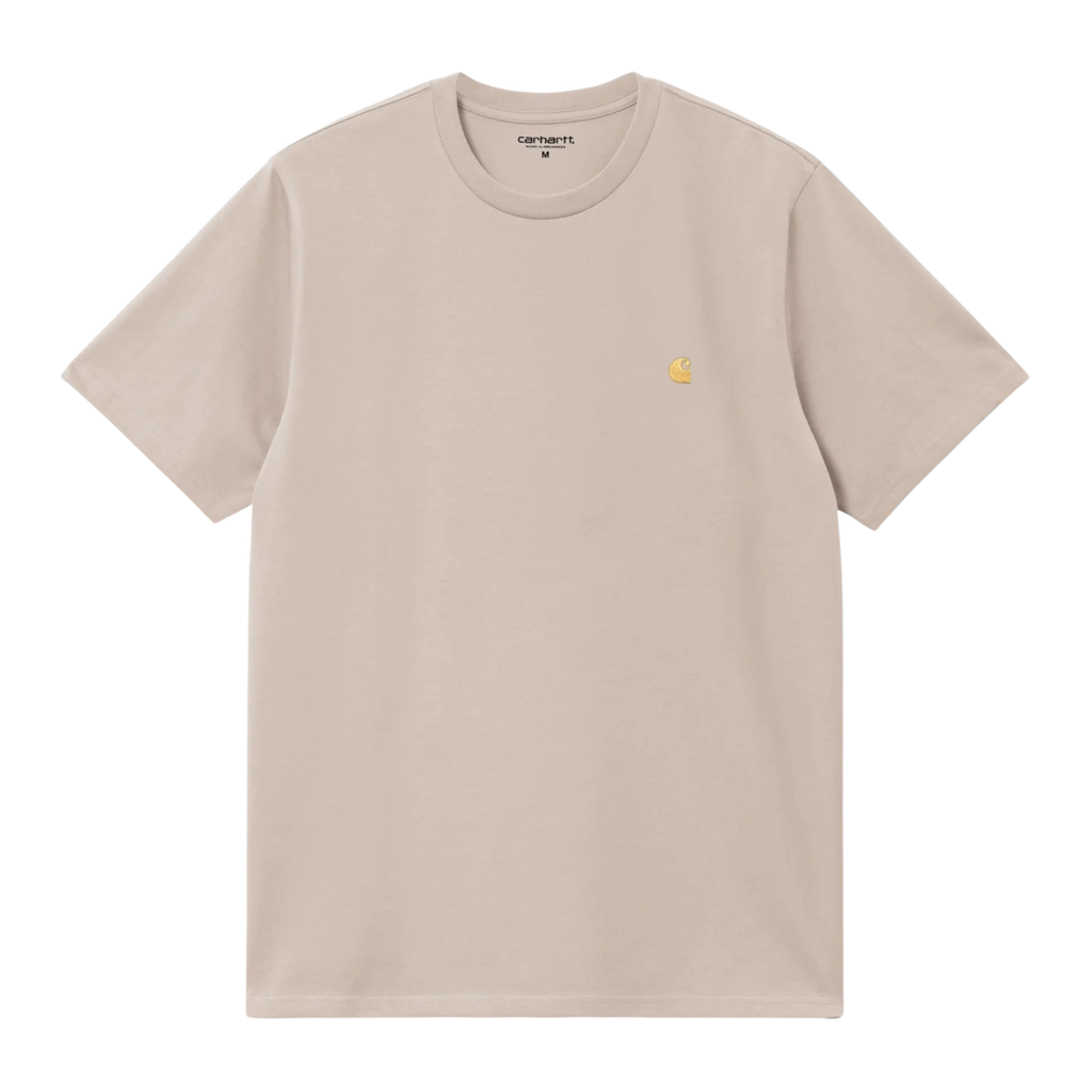 Men's Carhartt WIP Chase S/S T-Shirt - Dusky Beige