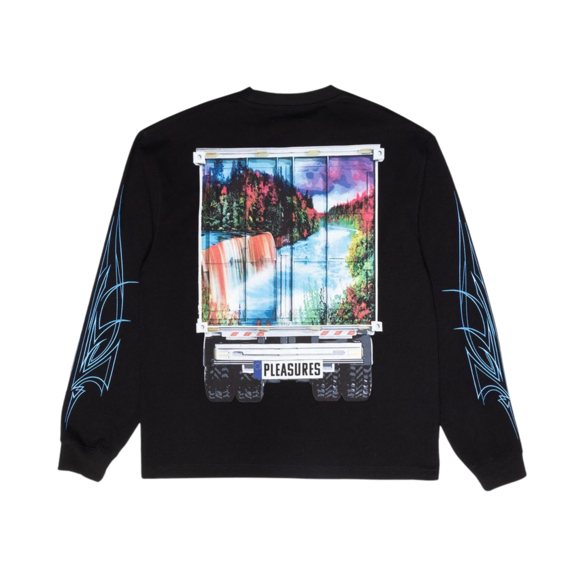 Pleasures Semi Heavyweight L/S Shirt - Black