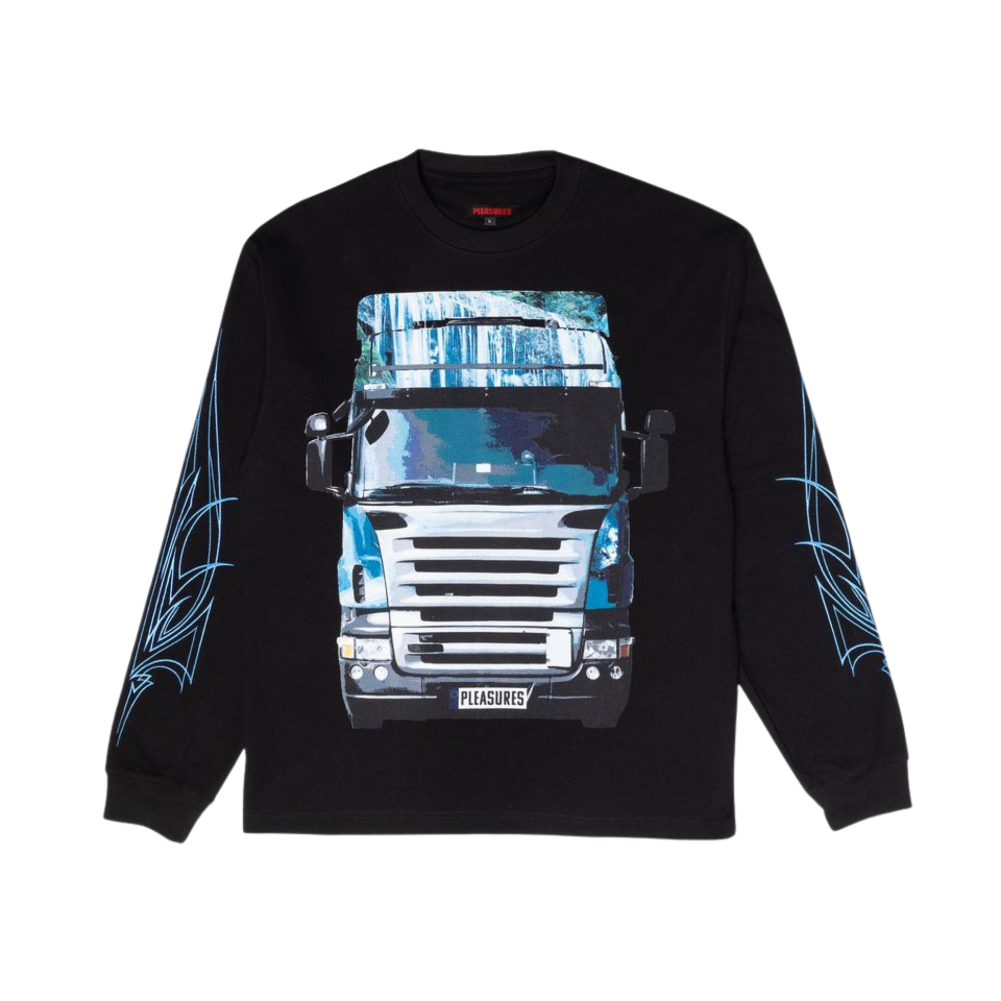 Pleasures Semi Heavyweight L/S Shirt - Black