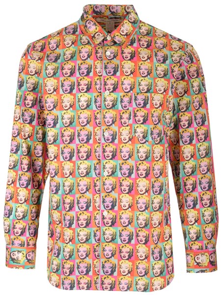 COMME des GARÇONS Shirt x Andy Warhol Men's Woven Shirt - Multi