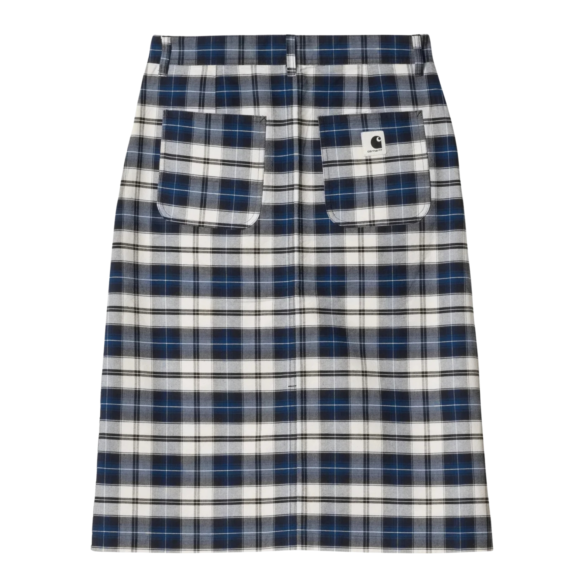 Women's Carhartt WIP Tarbell Skirt - Dark Navy/White
