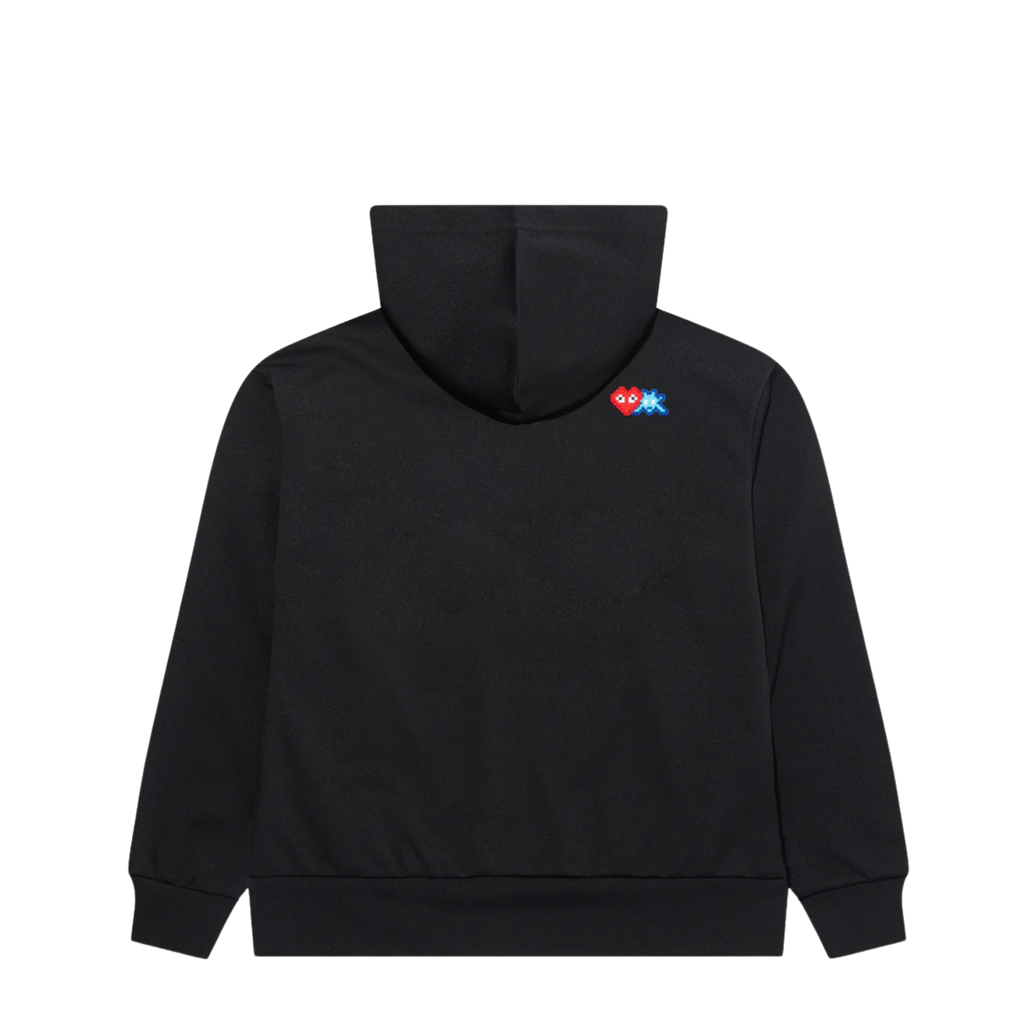 COMME des GARÇONS PLAY x Invader Men's Hooded Zip Up - Black