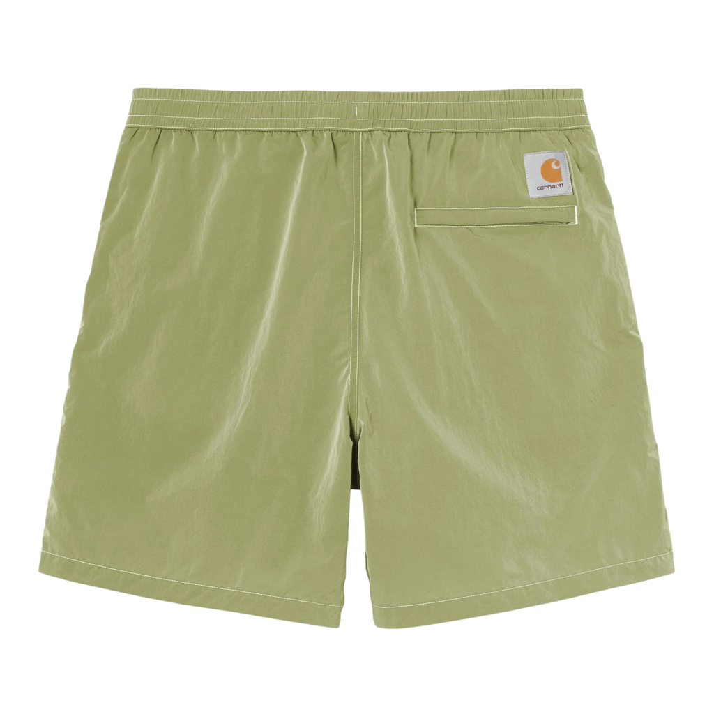 Carhartt WIP Canby Swim Trunks - Gentle Green/White