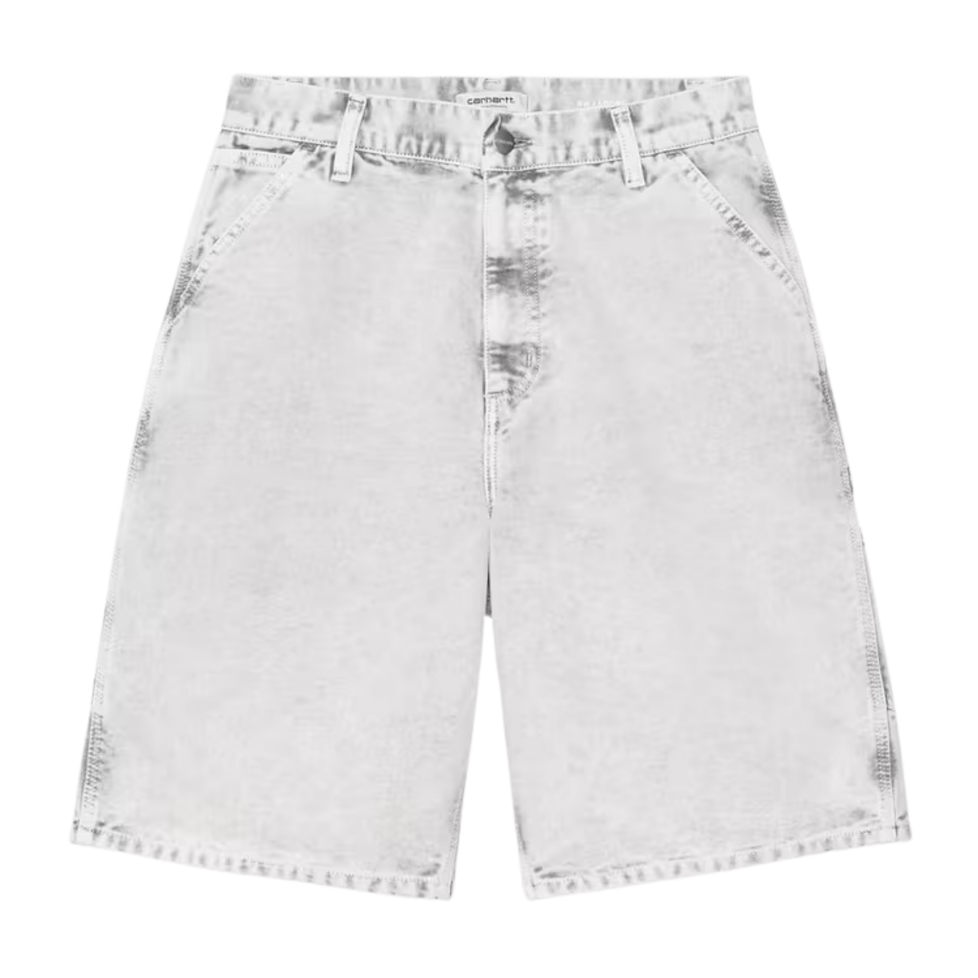 Carhartt WIP Women's Brandon Single Knee Short - Black/Chalk Washed