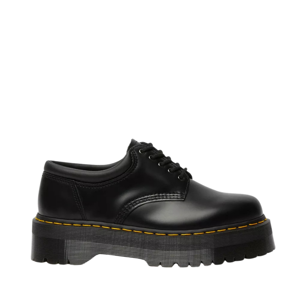Dr. Martens 8053 Quad - Black Polished Smooth