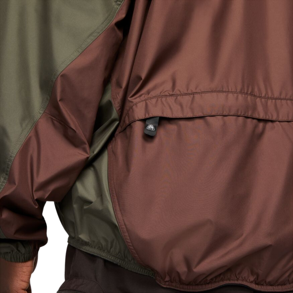 Men's Nike ACG "Oregon Series" Reissue Micro Shell Jacket - Cargo Khaki/Earth/Black/Wolf Grey