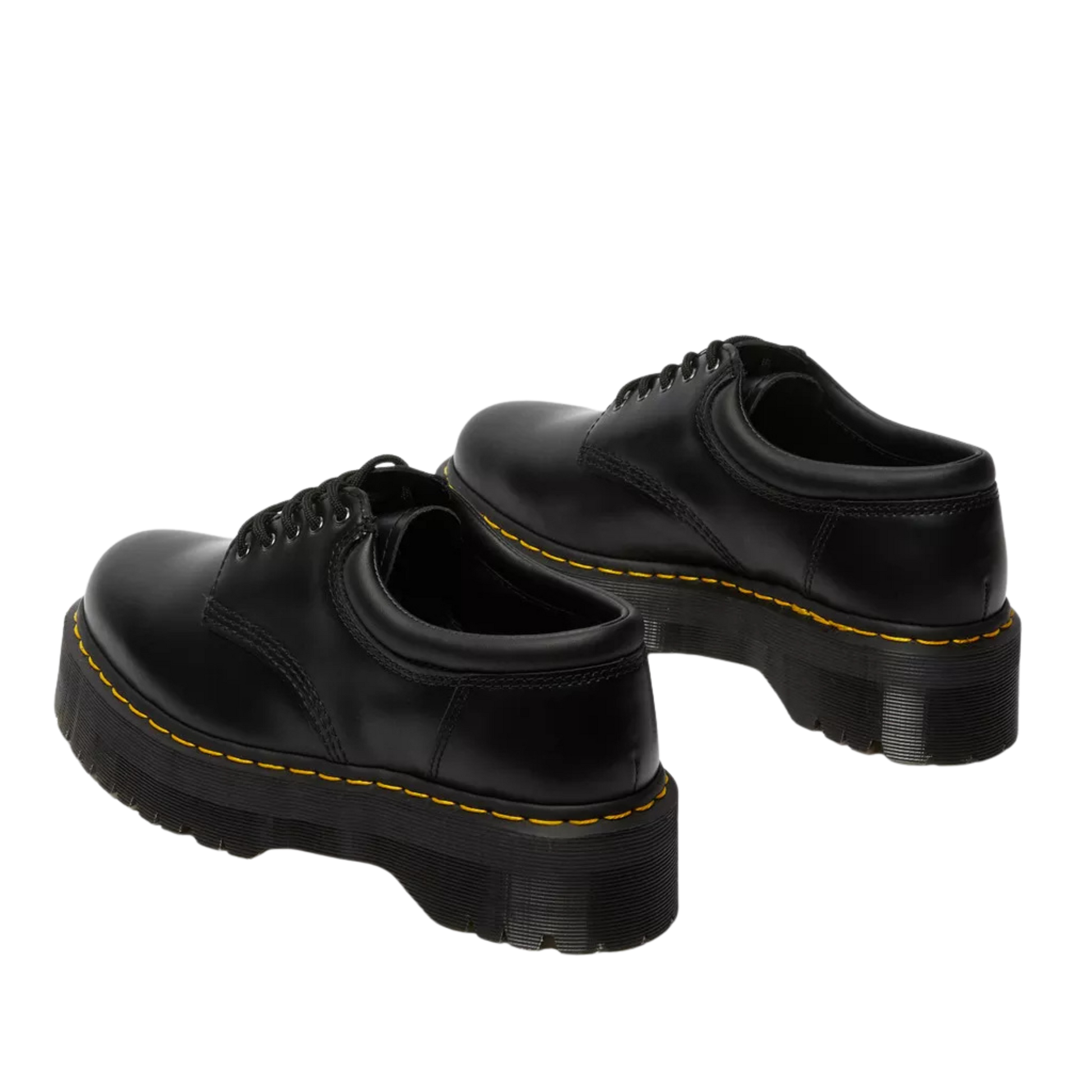 Dr. Martens 8053 Quad - Black Polished Smooth