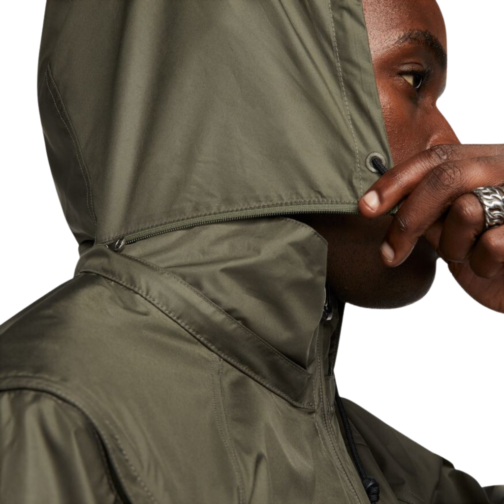 Men's Nike ACG "Oregon Series" Reissue Micro Shell Jacket - Cargo Khaki/Earth/Black/Wolf Grey