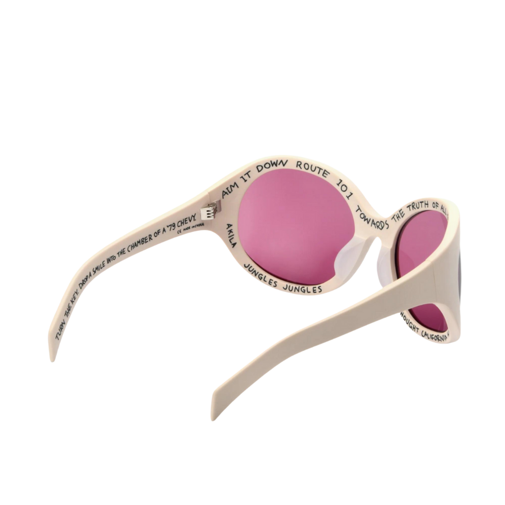 Akila X Jungles Jungles Tourist - Matte Cream/Burgundy