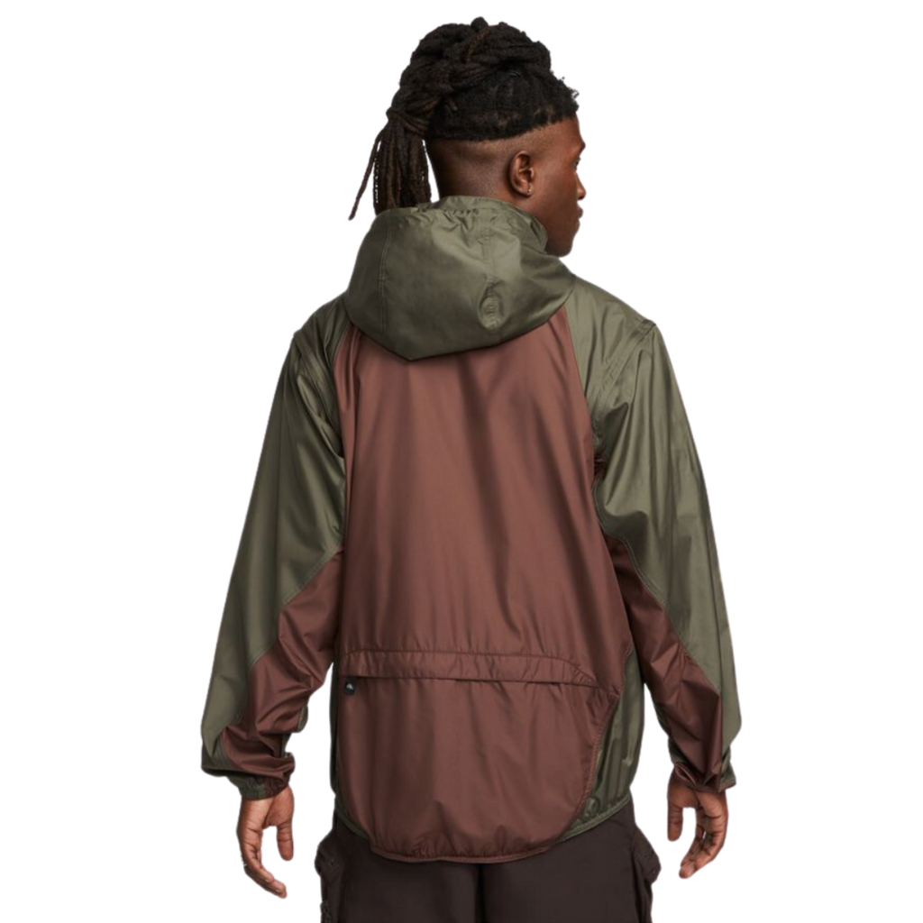 Men's Nike ACG "Oregon Series" Reissue Micro Shell Jacket - Cargo Khaki/Earth/Black/Wolf Grey