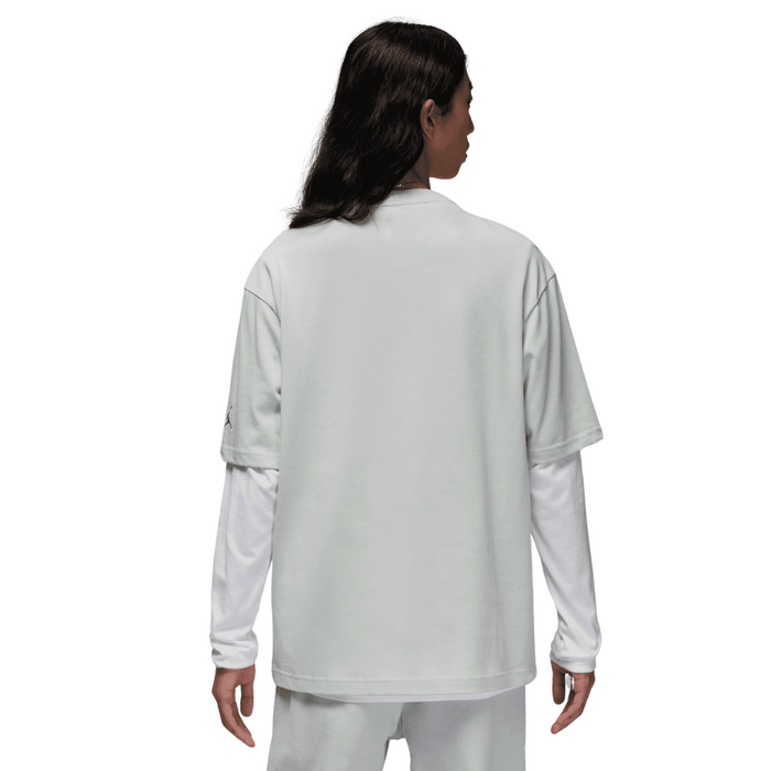 Men's Air Jordan Wordmark T-Shirt - Light Silver