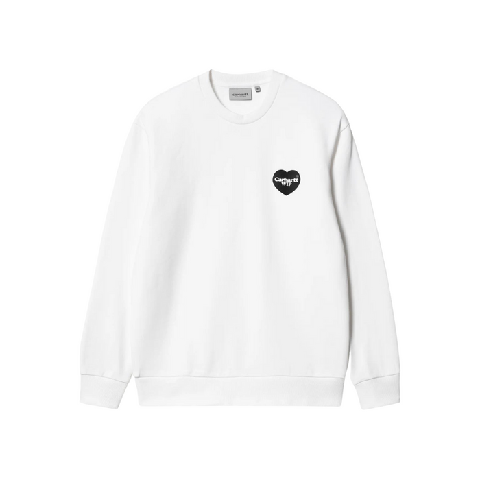 Carhartt WIP Heart Bandana Sweatshirt - White/Black
