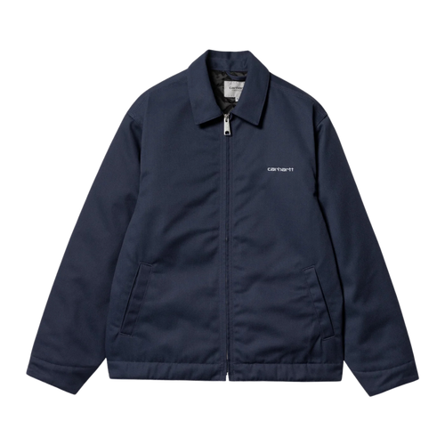 Carhartt WIP Module Script Jacket - Air Force Blue/White – ficegallery