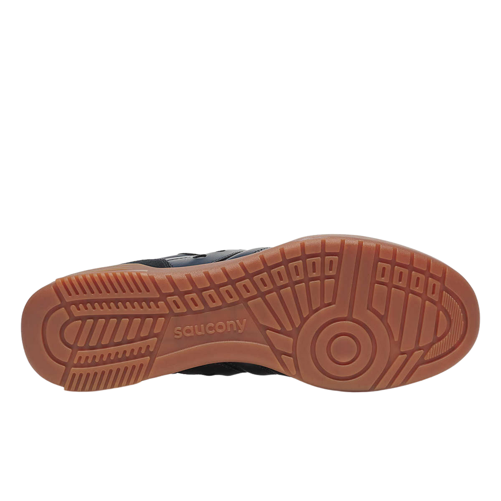 Men's Saucony 586i Leather - Black/Gum