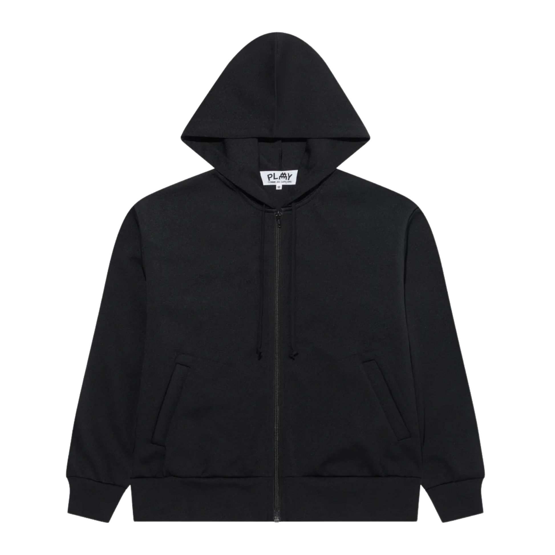 COMME des GARÇONS PLAY x Invader Men's Hooded Zip Up - Black