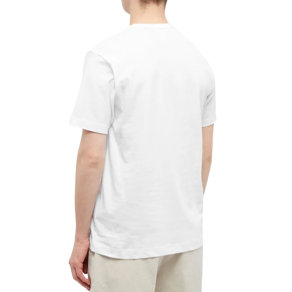 Comme des Garçons Shirt Invader Graphic Tee - White