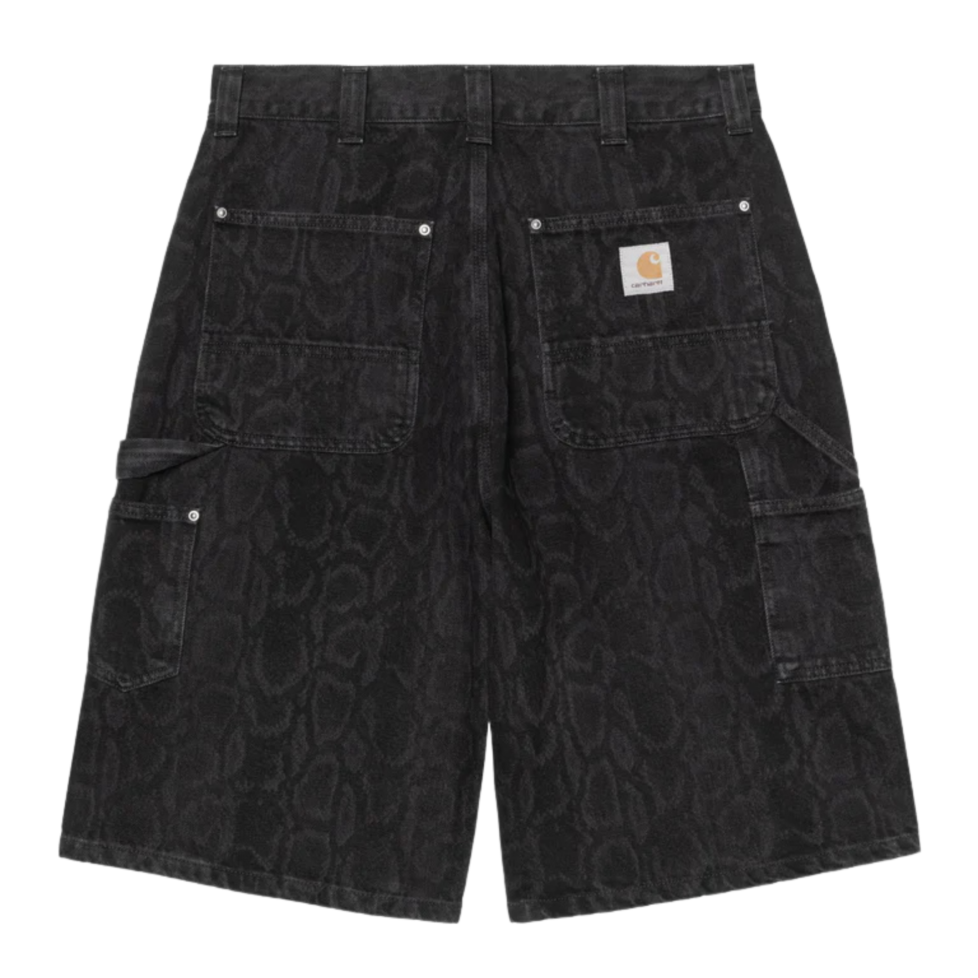 Carhartt WIP OG Double Knee Short - Black Snake Camo