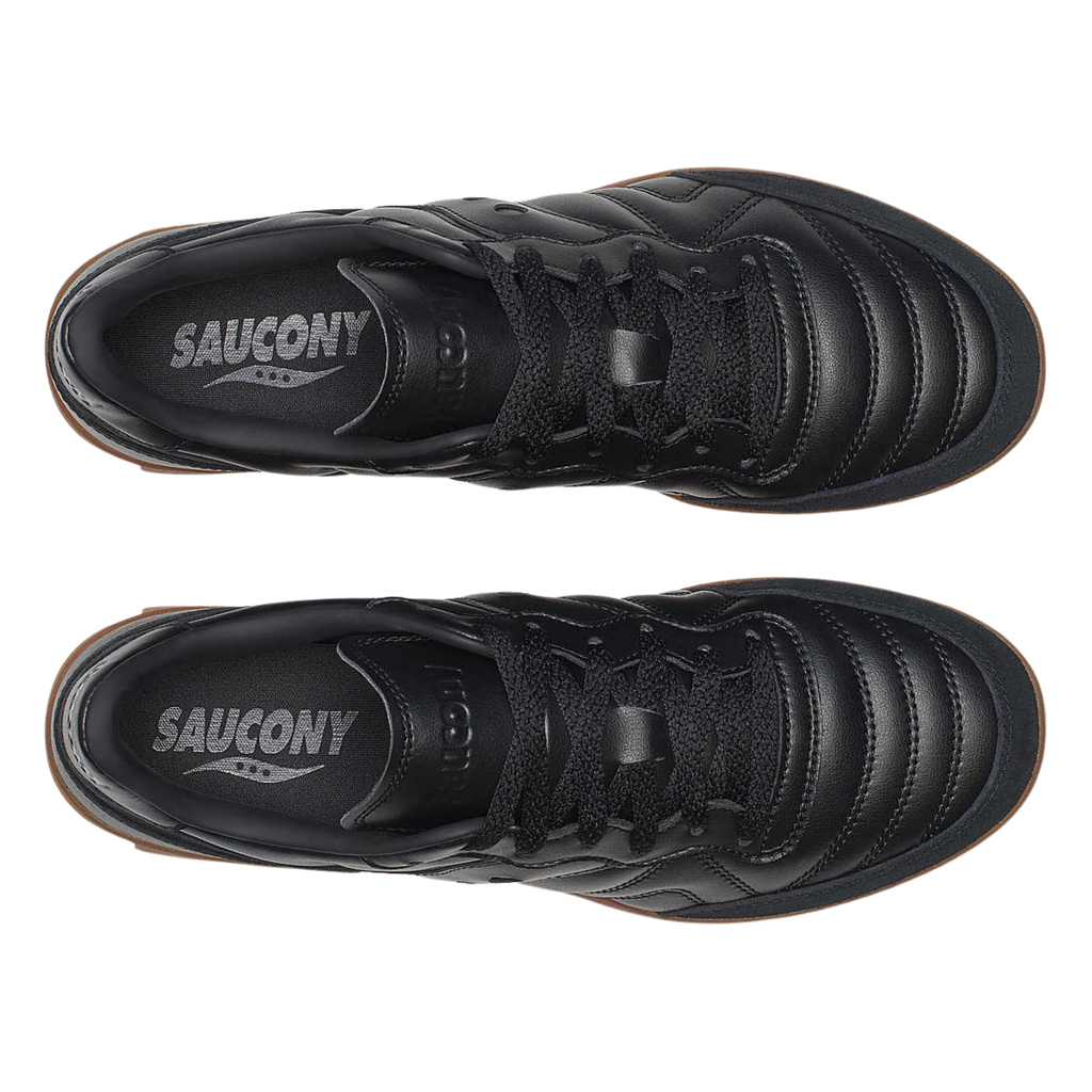 Men's Saucony 586i Leather - Black/Gum