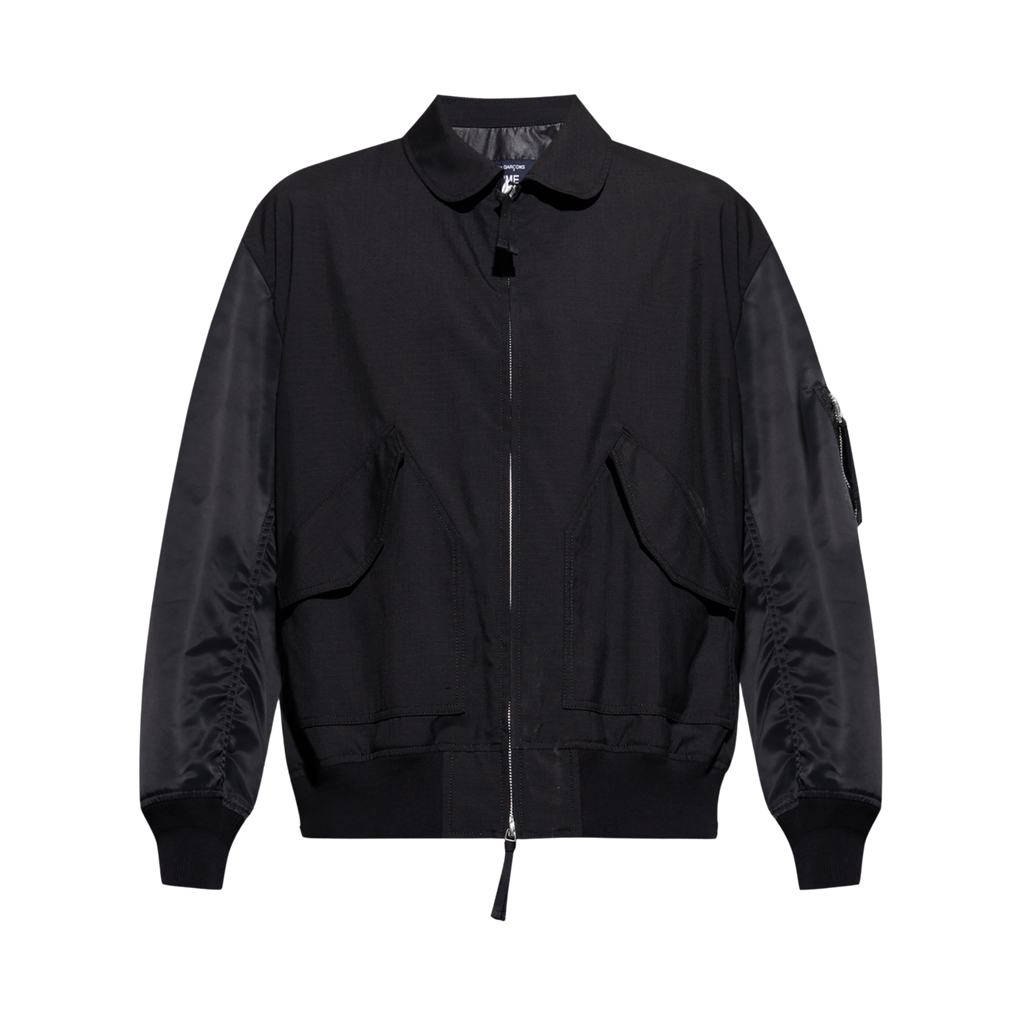 COMME des GARÇONS HOMME Bomber Jacket - Black