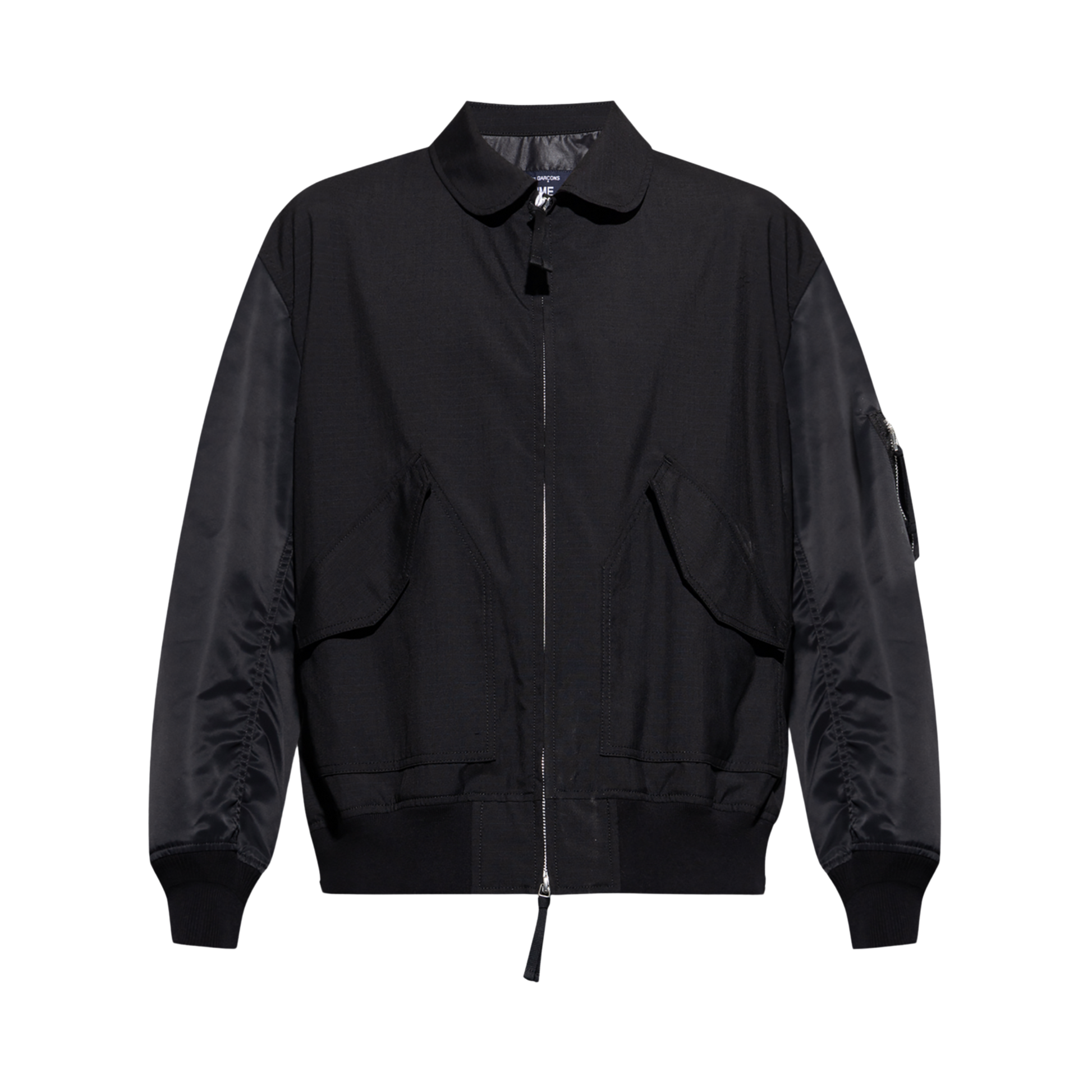 COMME des GARÇONS HOMME Bomber Jacket - Black