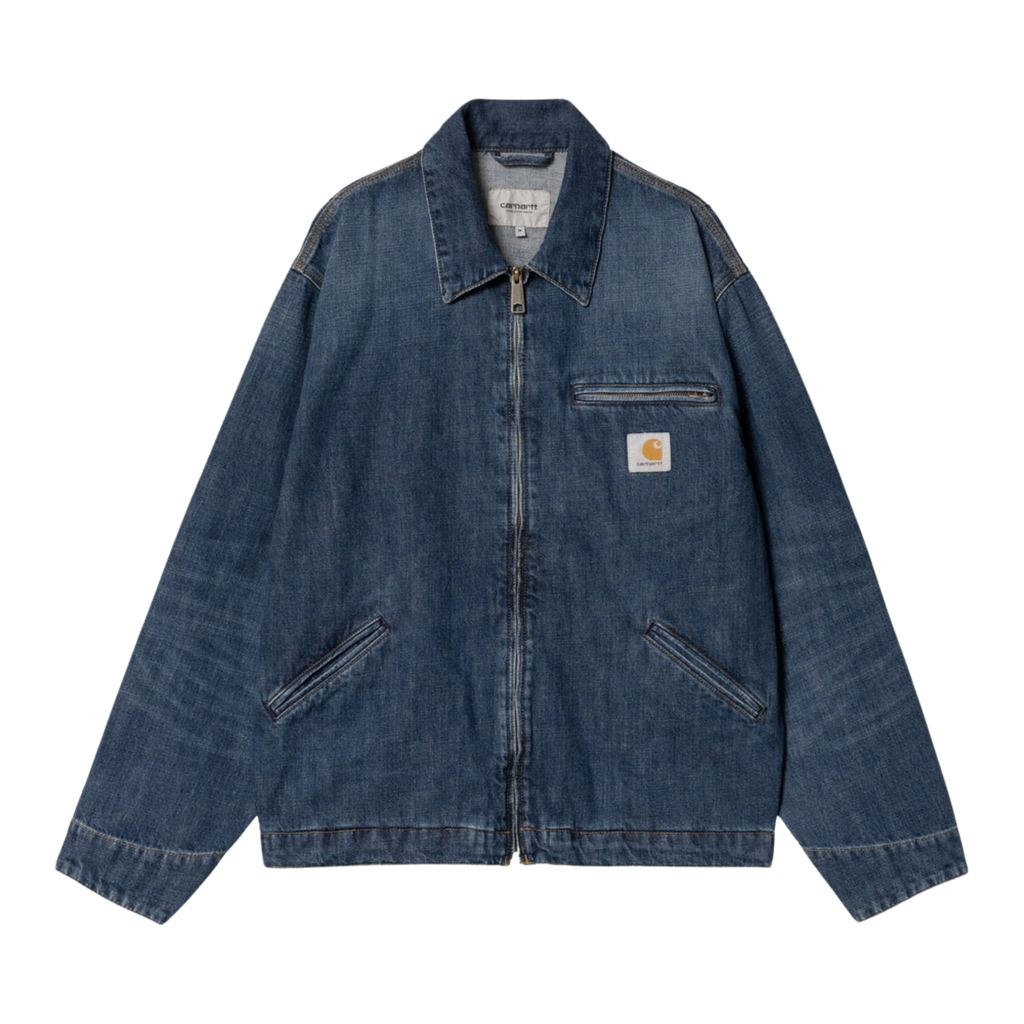 Men’s Carhartt WIP OG Detroit Jacket (Spring) - Blue (Dark Used Wash)
