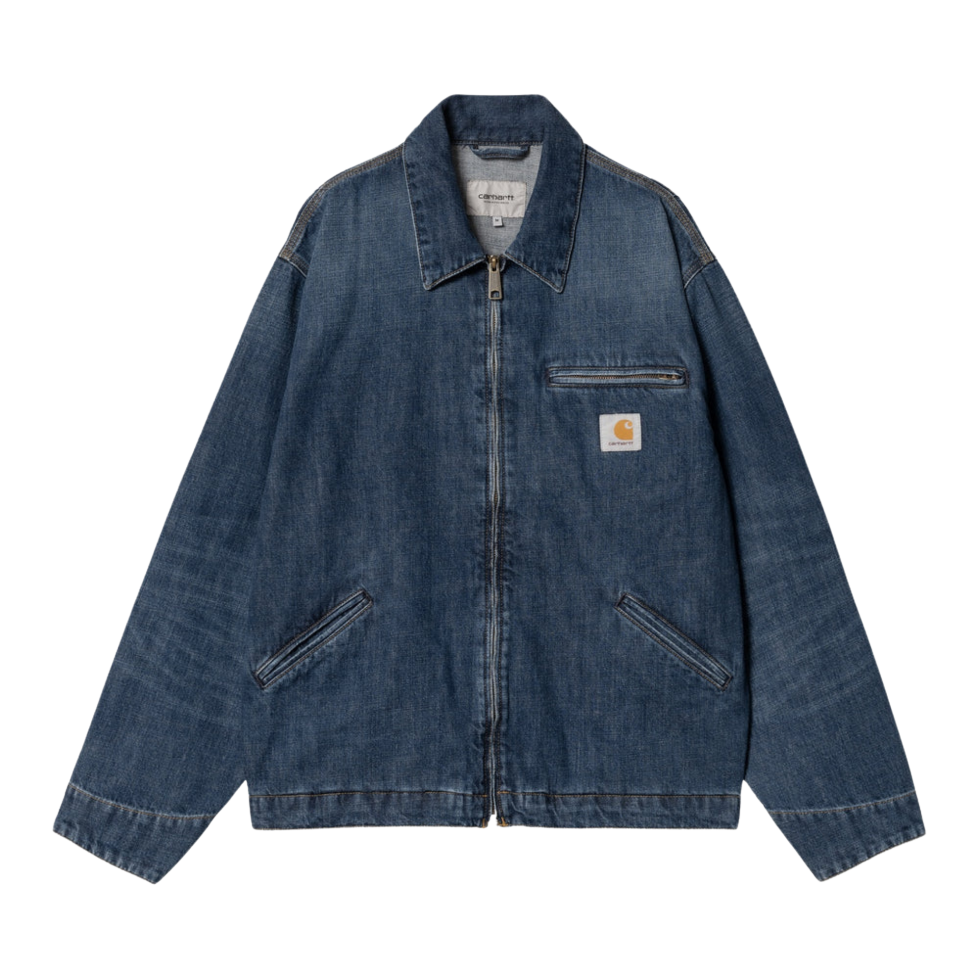 Men's Carhartt WIP OG Detroit Jacket (Spring) - Blue (Dark Used
