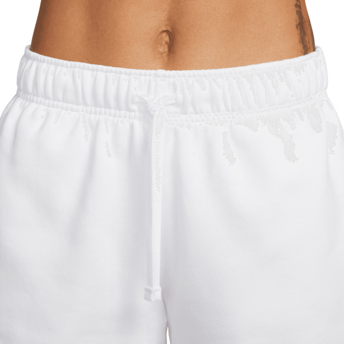 Women's Nike Sportswear Club Fleece Shorts - White