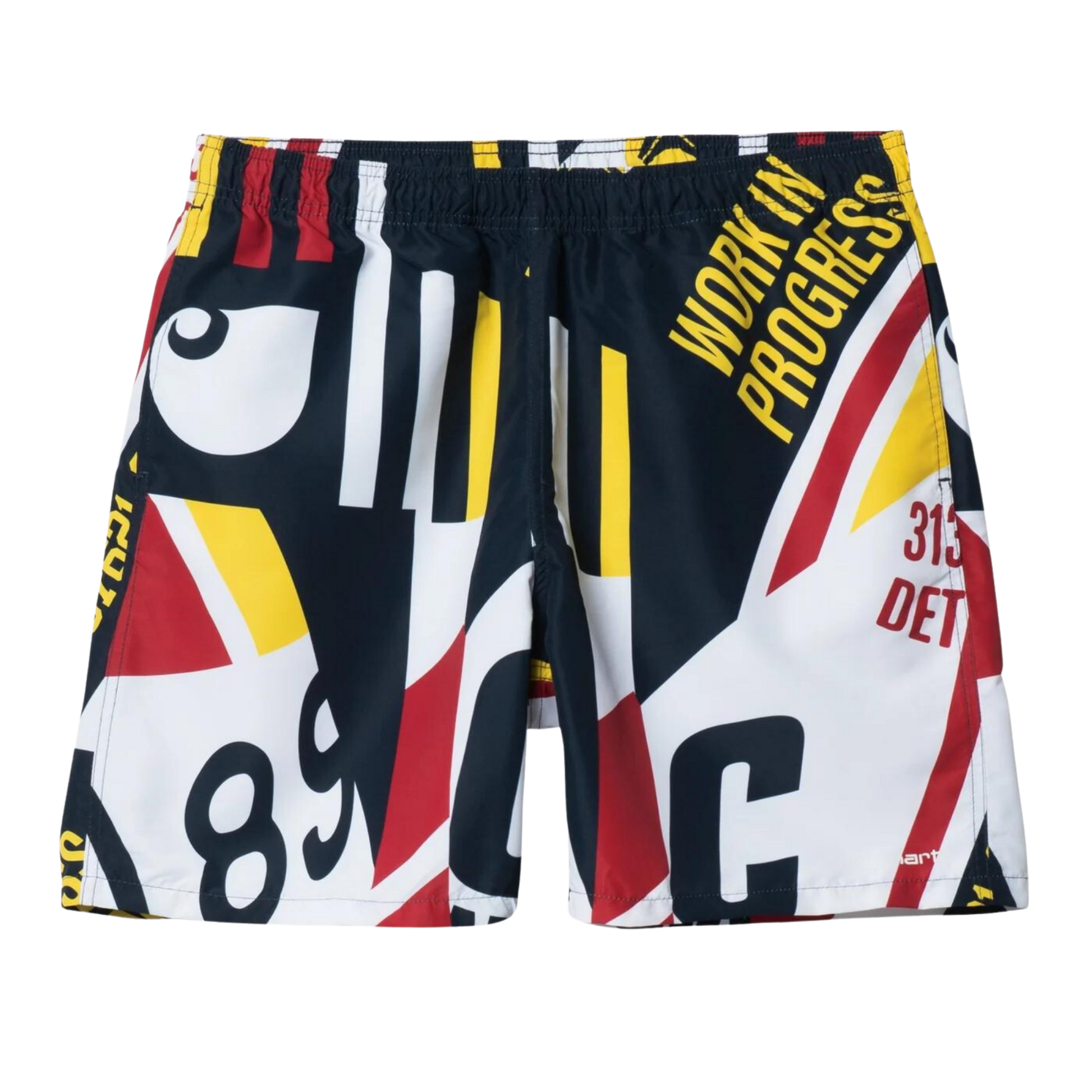 Men's Carhartt WIP Island Swim Trunks - Arcade Marina Print